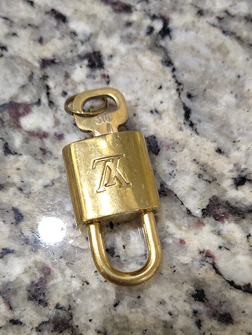 New! LV Lock & Key #318 🔐 *Only 1 available*